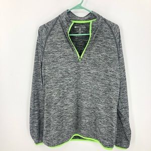 Holloway Gray Quarter Zip Pullover Medium